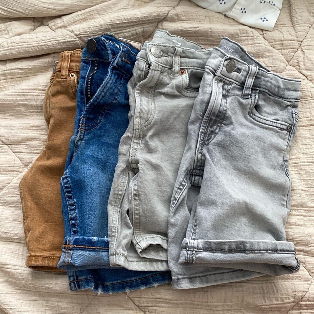 Boys jean shorts bundle